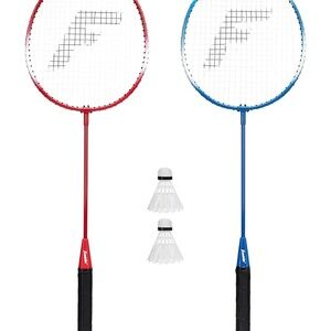 Brand New Red and Blue Badminton Set